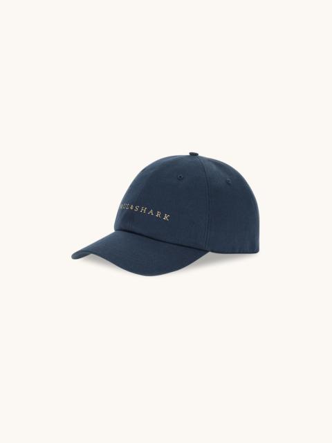 BASEBALL CAP IN FRESH LINEN AND COTTON WITH LOGO EMBROIDERY