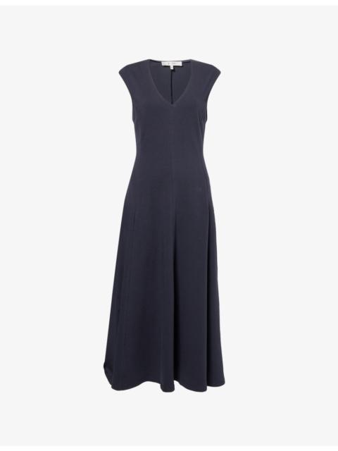 The Studio Flared Cotton Midi Dress