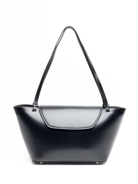 Courrier Tote Patent Leather Black