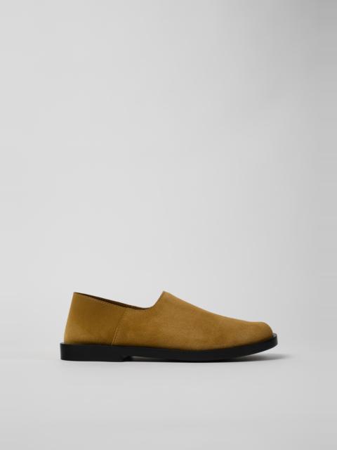 Brown Suede Leather Shoes for Men.