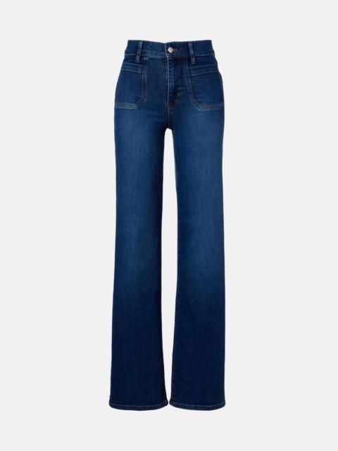 Le Slim Palazzo wide-leg jeans