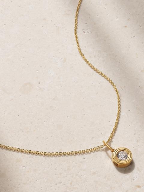 14-karat Gold Diamond Necklace
