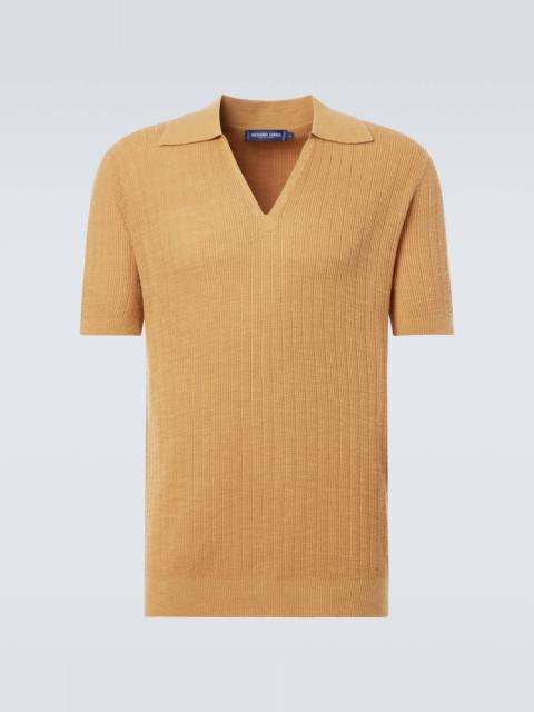 Joaquim cotton-blend polo shirt