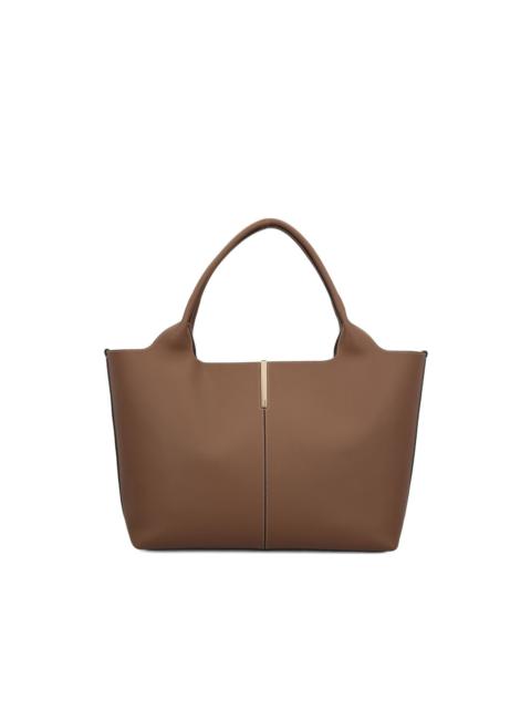 small leather tot bag
