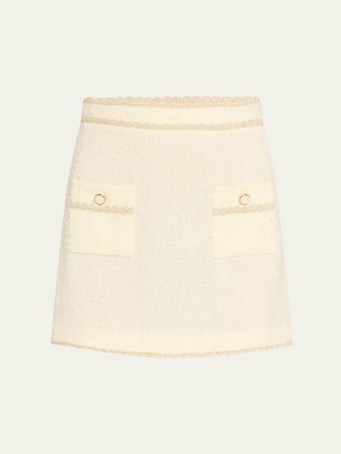 Leighton Boucle Mini Skirt