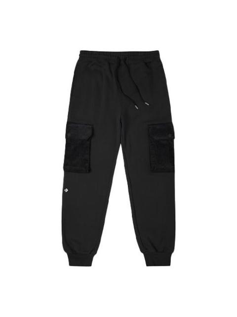 Converse Cotton Pants 'Black' 10023524-A02