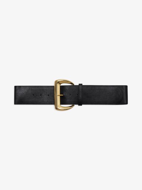 Wide Buckle Hip Belt