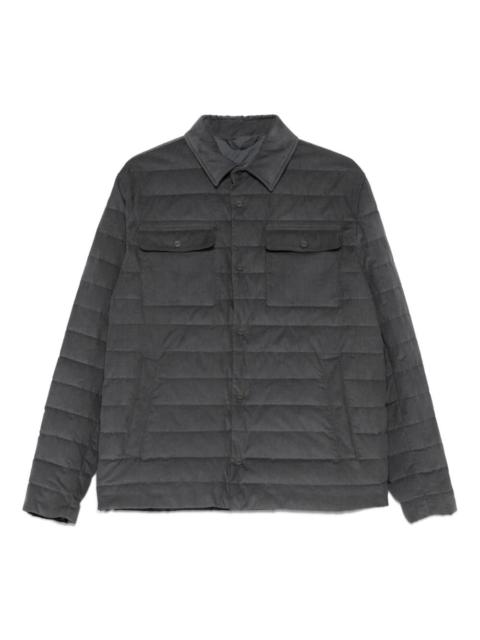 quilted multi-pocket jacket