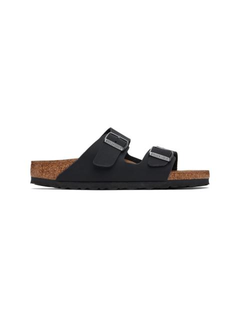 Black Narrow Arizona Vegan Sandals