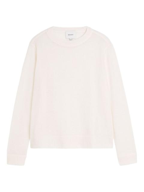 long-sleeve crew-neck sweater