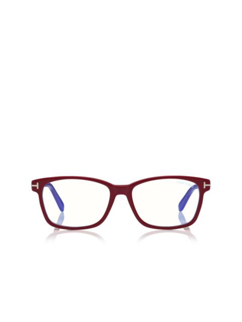 BLUE BLOCK CLASSICAL RECTANGULAR OPTICALS