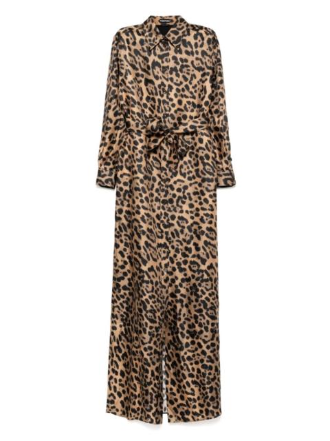 leopard-print dress