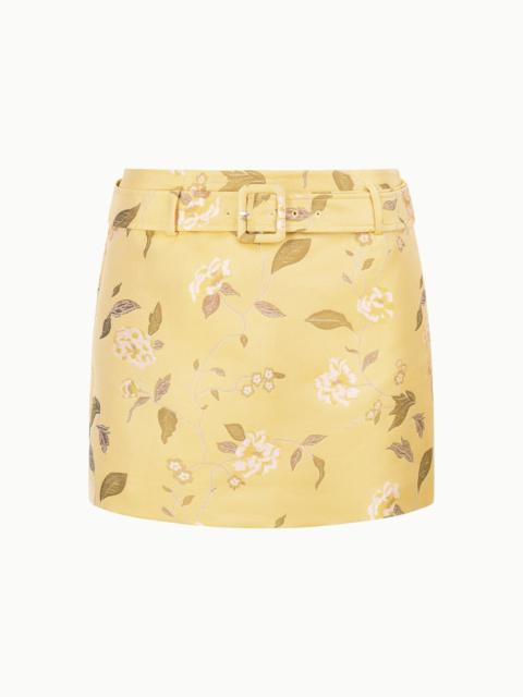 STAUD REESE SKIRT WILDFLOWERS