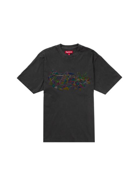 Supreme Machu Picchu S/S Top Black