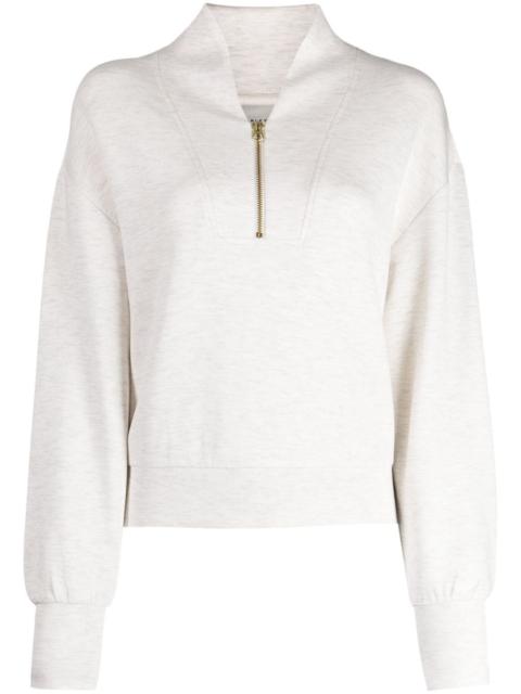 Davidson zipped sweatshirt