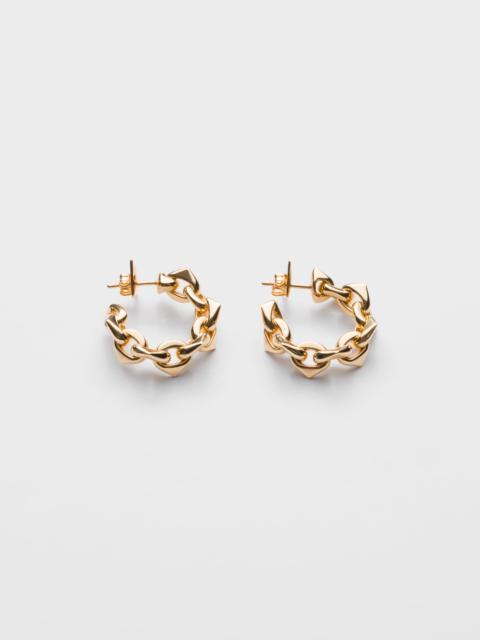 Eternal Gold earrings in yellow gold