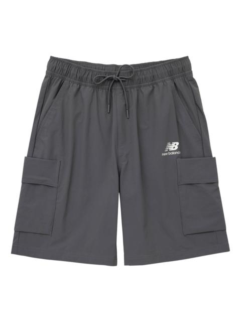 New Balance NBX Holiday Woven Pocket Shorts 'Grey' AMS32370-CTR