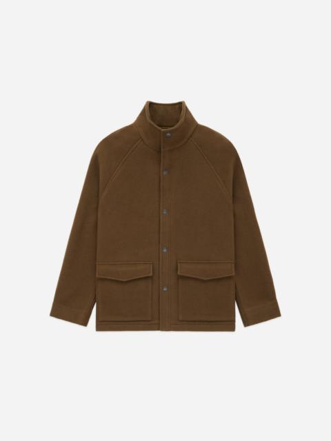 Welding Jacket - Tobacco Melton Wool