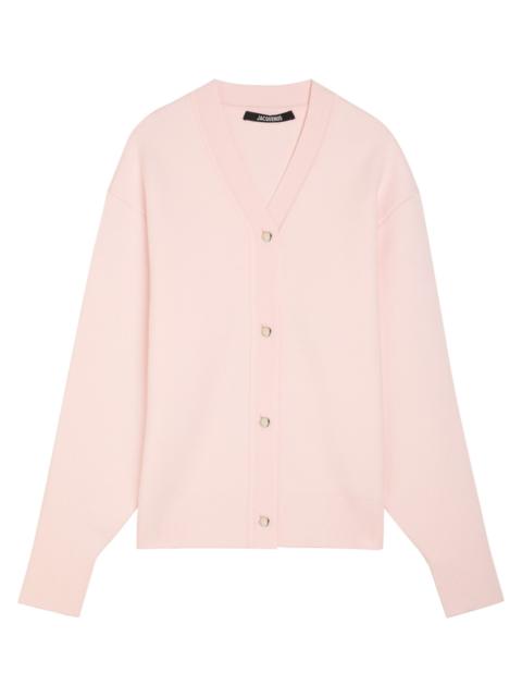 Jacquemus Le Cardigan Doppio Merino Wool-blend Cardigan