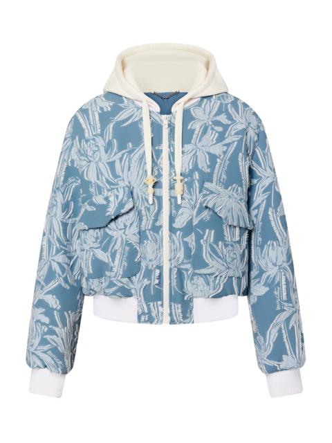 Cropped Hooded Bomber
