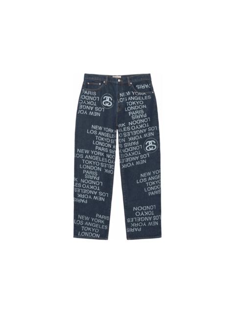 Stussy Big Ol' Denim City Link Jean One Wash