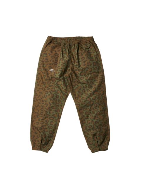 PALACE ENGINEERED GARMENTS RIPSTOP WASHED TRACK BOTTOMS CHEETAH