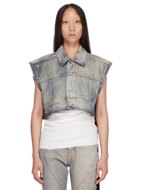 Jumbo Worker denim waistcoat