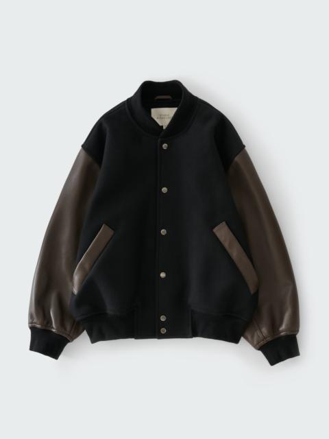 Alph Leather Bomber Jacket