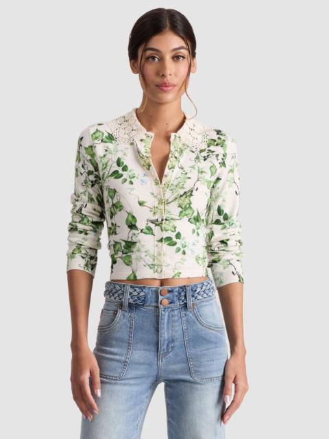 CARSON COLLARED CARDIGAN