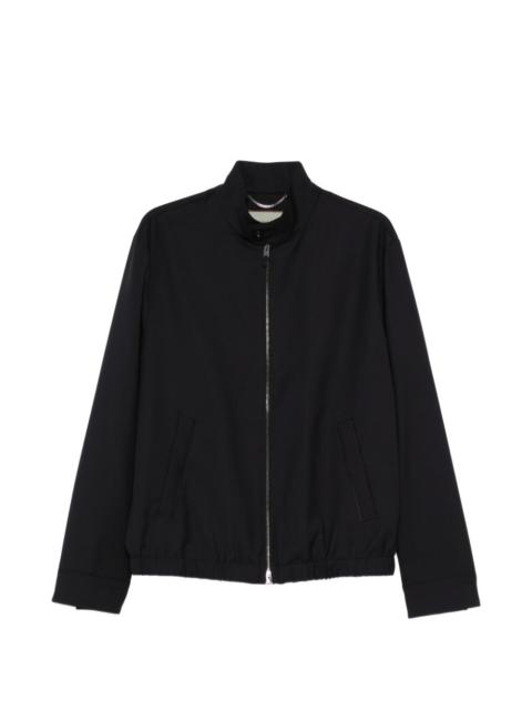 zip-up bomber jacket