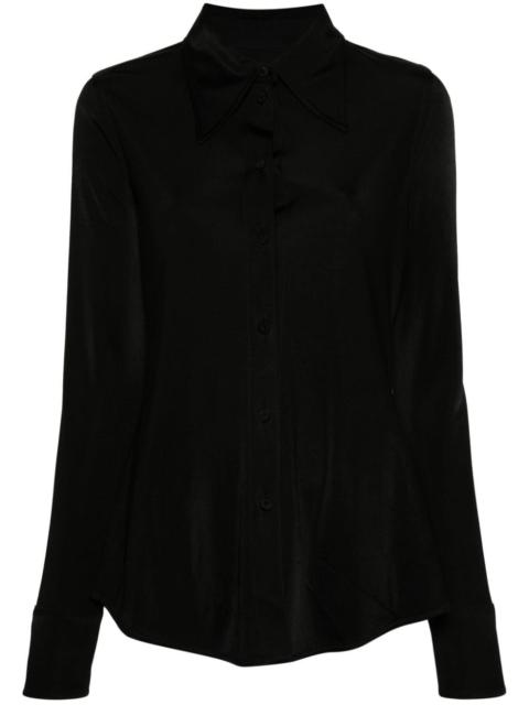 oversized collar shirt