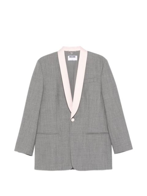 shawl-lapel blazer