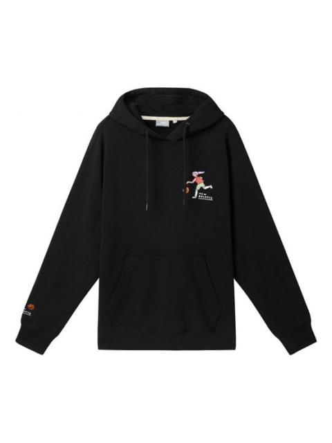 (WMNS) New Balance x Zero Per Zero Basketball Printed Hoodie 'Black' NCA47112-BK