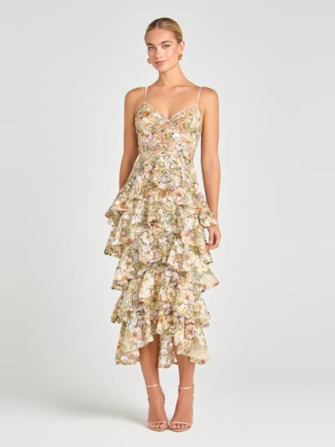 Saffron Floral Dress