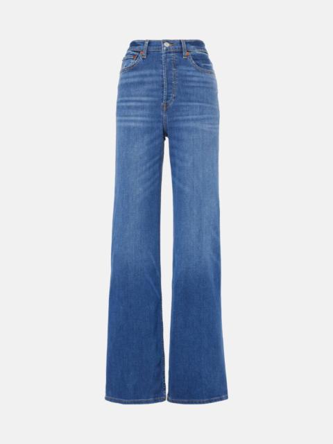 '70s high-rise wide-leg jeans