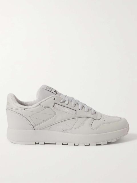 + Maison Margiela Project 0 Classic Tabi Split-Toe Leather Sneakers