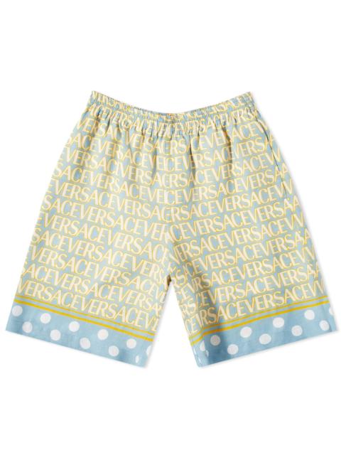 Versace All Over Print Shorts