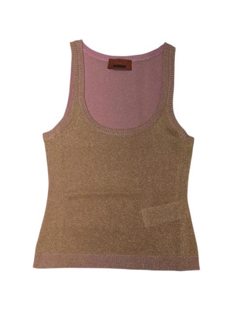 scoop-neck top