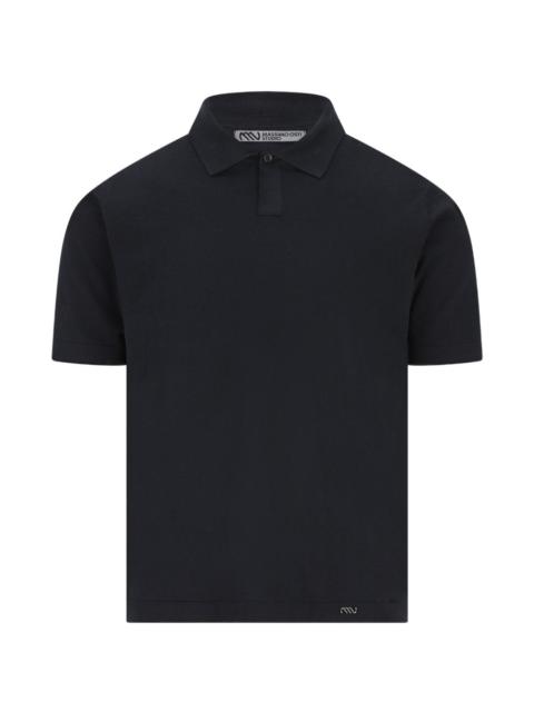 button short-sleeve polo shirt