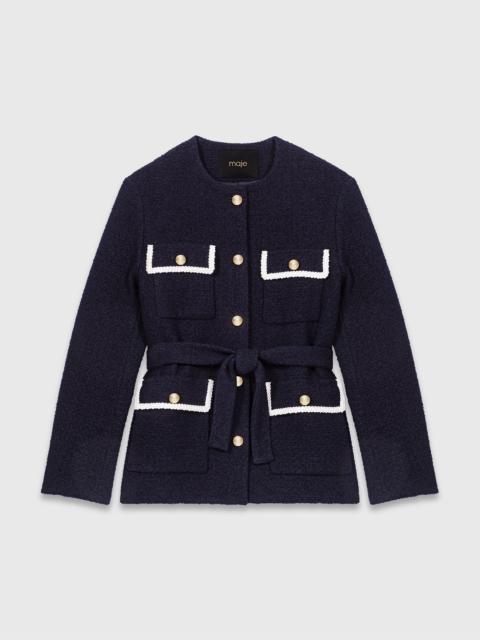 4-pocket tweed jacket