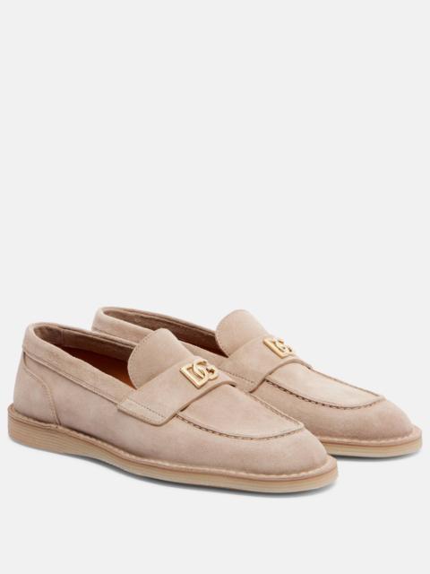 DG suede loafers