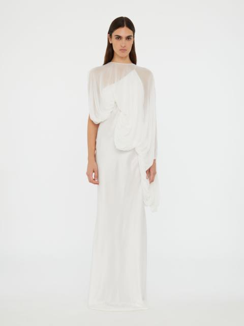 Cumulus Draped Sleeve Dress
