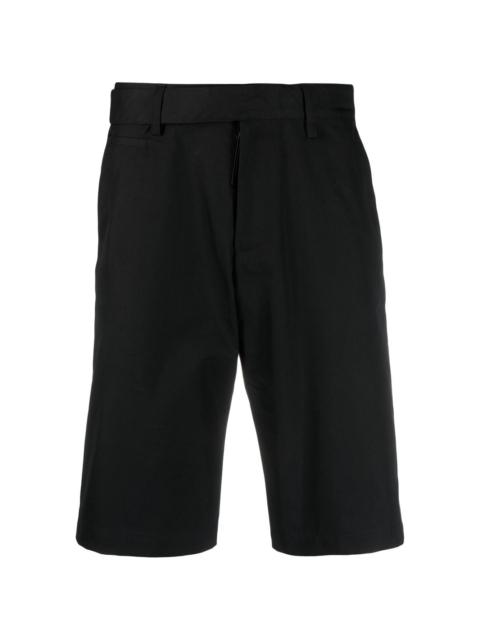 knee-length chino shorts