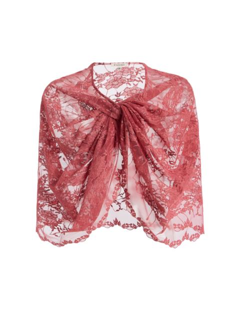 Pinlos Lace Cape pink