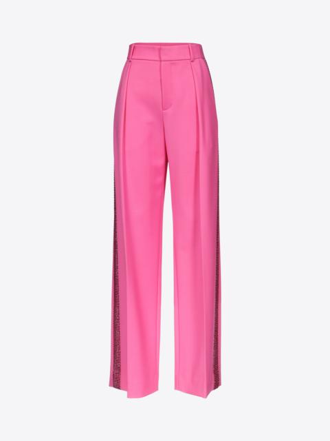 CRYSTAL EMBELLISHED TROUSER