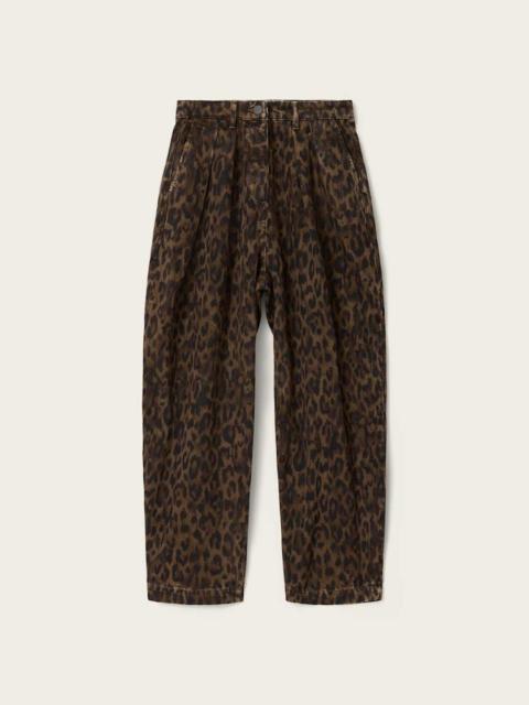 BECCA BARREL LEG DENIM PANTS