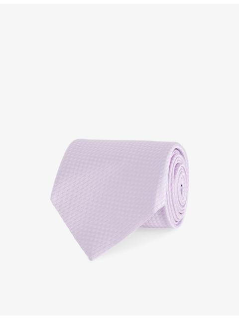 Satin Textured Silk Tie