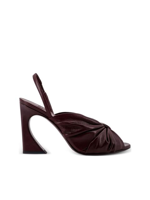 Arco twisted-design heeled pumps