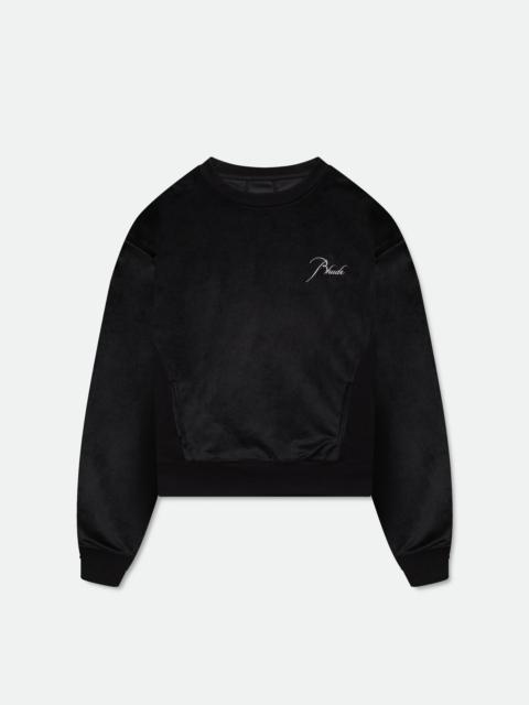 VELOUR CLASSIQUE CREWNECK