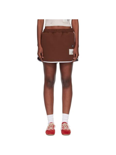 Brown Jogger Shorts